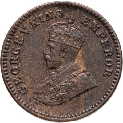 купить Индия (Британская) 1/12 анны (anna) 1925 Без отметки монетного двора