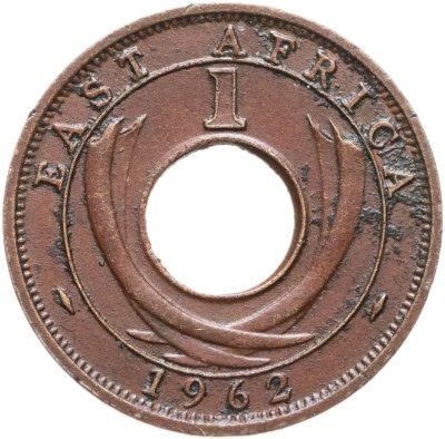 купить Британская Восточная Африка 1 цент (cent) 1962