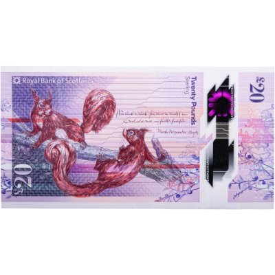 купить Шотландия 20 фунтов 2019 (Pick **) Royal Bank of Scotland пластик