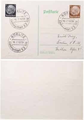 купить Германия открытка 1939 Третий Рейх