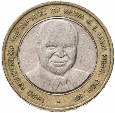 Купить Кения 40 шиллингов (shillings) 2003 "40 лет Независимости"