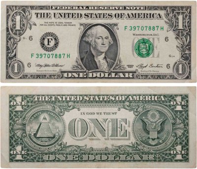 купить США 1 доллар 1993 F - Атланта