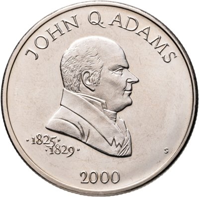 купить Либерия 5 долларов (dollars) 2000 "Джон Адамс (1825-1829)"