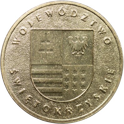 купить Польша 2 злотых 2005 [KM#Y.560] Гербы воеводств. Свентокшиское воеводство