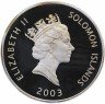 Купить Соломоновы острова 25 долларов 2003 "Самолеты мира: истребитель Спитфайр"
