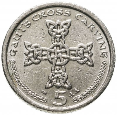 купить Остров Мэн 5 пенсов (pence) 2001 AA