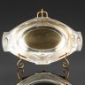 Купить Блюдо (сухарница/фруктовница), выполненное в стиле модерн, металл, серебрение, Западная Европа, 1900-1920 гг.
