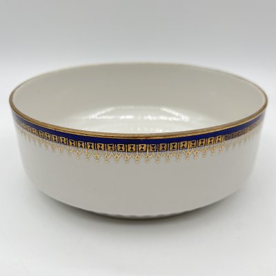 купить Капельник с орнаментальным декором, фарфор, деколь, золочение, Дулевский фарфоровый завод (Дулёво), СССР, 1944-1946 гг.