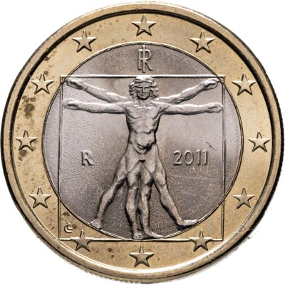 купить Италия 1 евро (euro) 2011