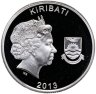 Купить Кирибати 10 долларов 2013 "День АНЗАК - Солдат с винтовкой"