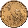 Купить США 1 доллар 2012 D "21-й президент США - Честер Артур"