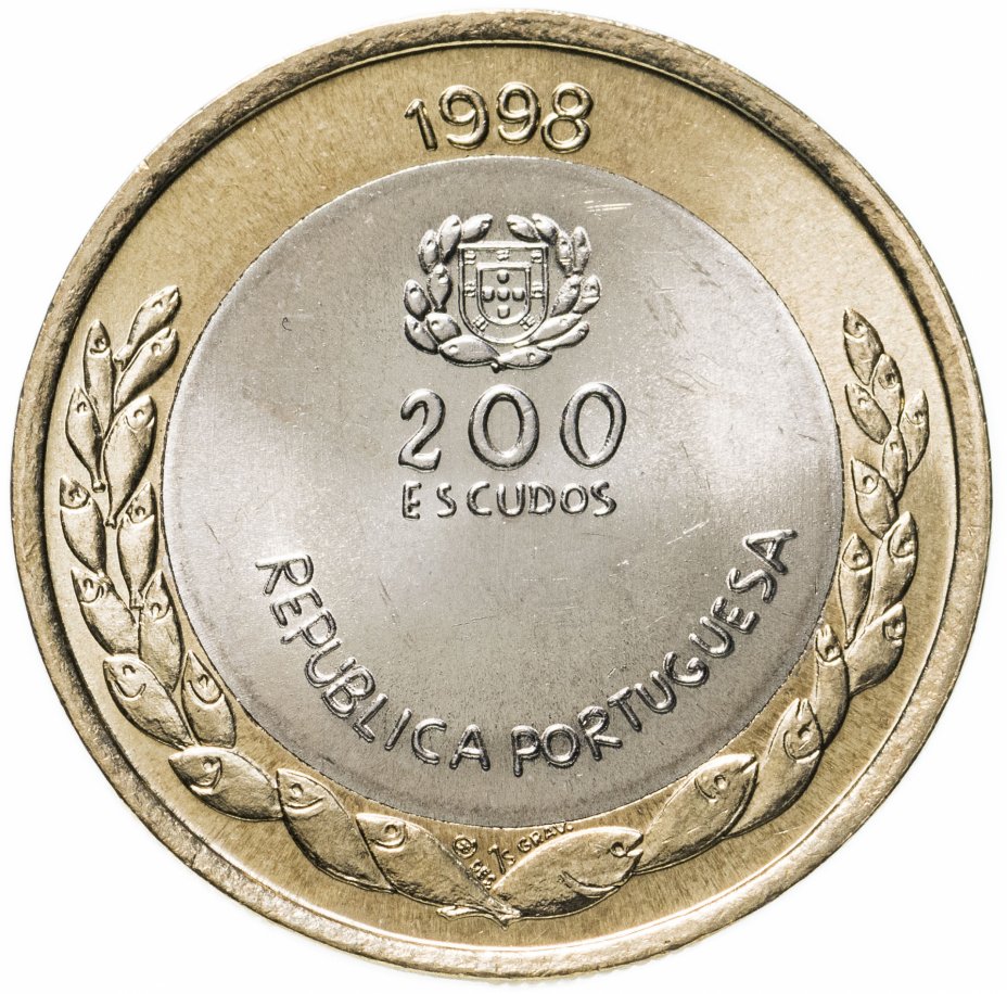 купить Португалия 200 эскудо (escudos) 1998  Международный год океана - ЭКСПО, 1998