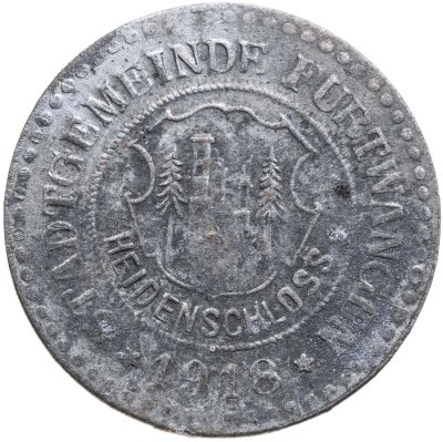 купить Германия, Эданшлос 10 пфеннигов 1918