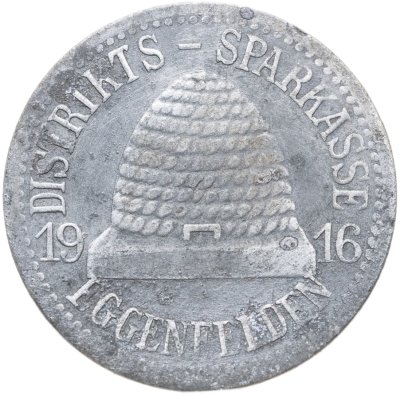 купить Германия, Эггенфельден 10 пфеннигов 1916