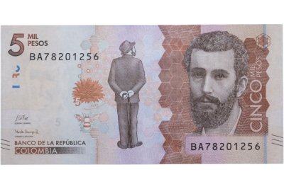 купить Колумбия 5000 песо 2022 (Pick 459)
