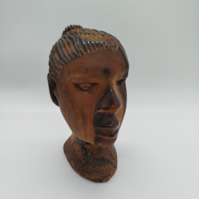 купить Бюст "Африканка", дерево, резьба, Африка, 1990-2010 гг.