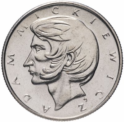 купить Польша 10 злотых (zlotych) 1975 "Адам Мицкевич"