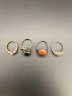 Купить Набор из 4 винтажных колец, металл, 1970-2010 гг.