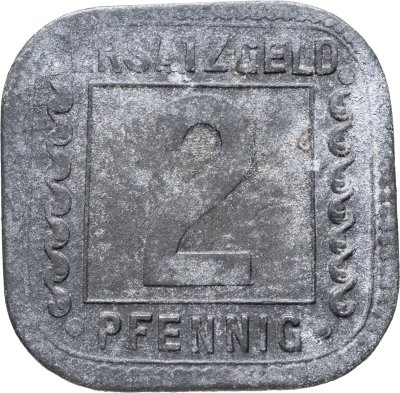 купить Германия, Людвигсхафен 2 пфеннига 1918