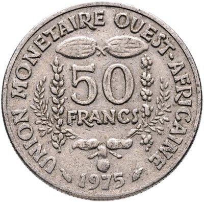 купить Западная Африка (BCEAO) 50 франков (francs) 1975