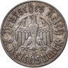 Купить Германия (Третий рейх) 2 рейхсмарки (reichsmark) 1933 J 450 лет со дня рождения Мартина Лютера