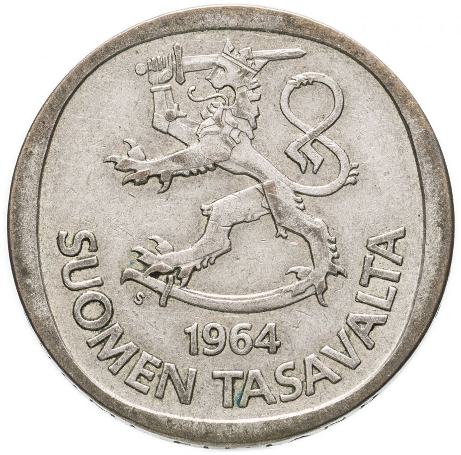 купить Финляндия 1 markka (марка) 1964 S