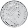 Купить Остров Мэн 1 крона 2005 200 лет Трафальгарскому сражению - Похороны Лорда Нельсона