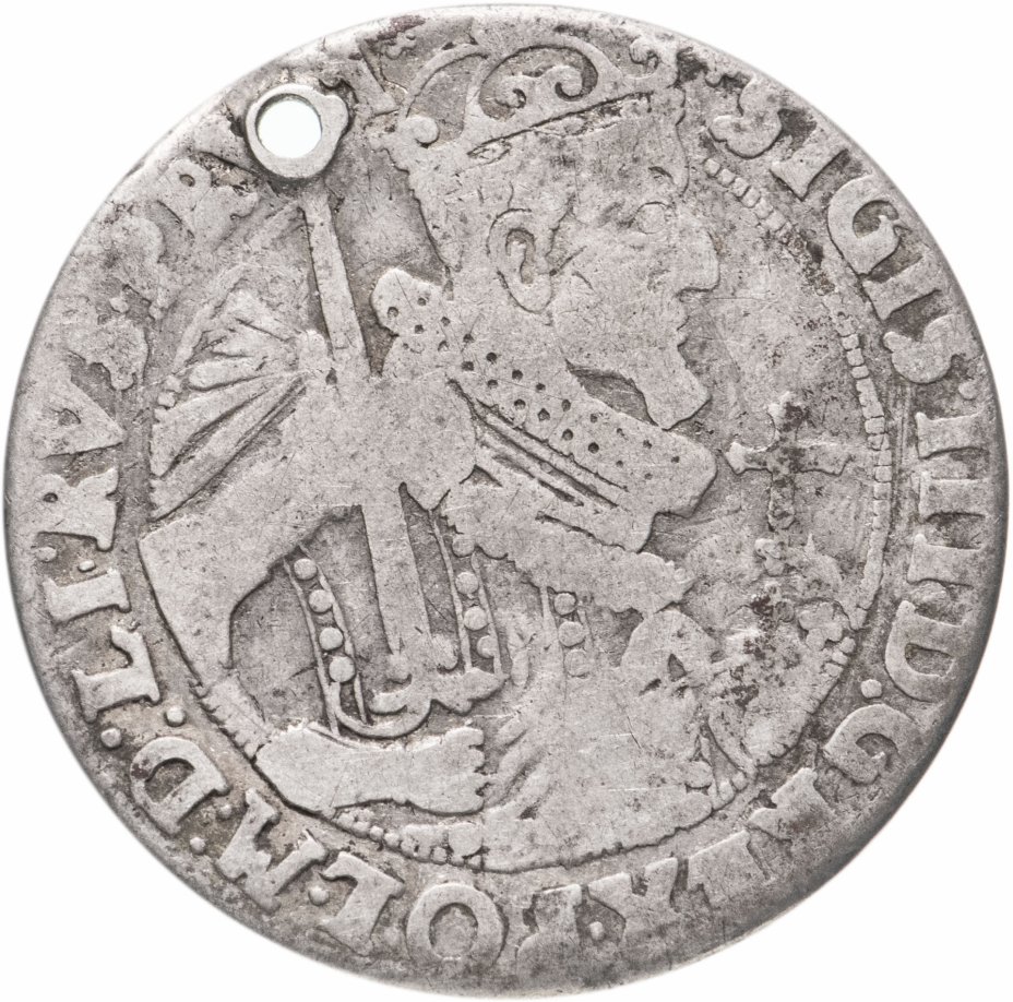 купить Речь Посполитая, Великое Княжество Литовское, Сигизмунд III "Ваза" , Орт (1/4 талера) 1624