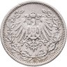 Купить Германия 1/2 марки 1906, знак монетного двора: "G" - Карлсруэ