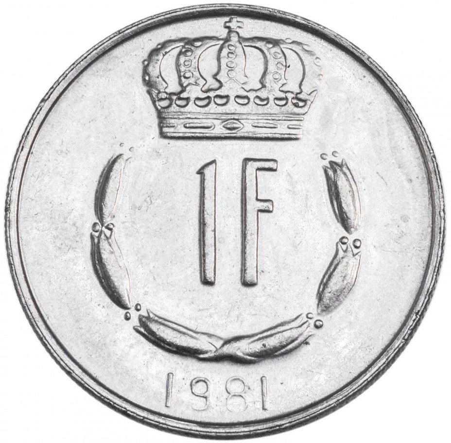купить Люксембург 1 франк 1965-1984