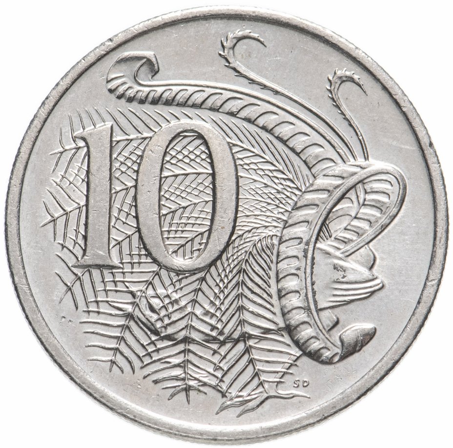 Купить Австралия 10 центов 1999-2019
