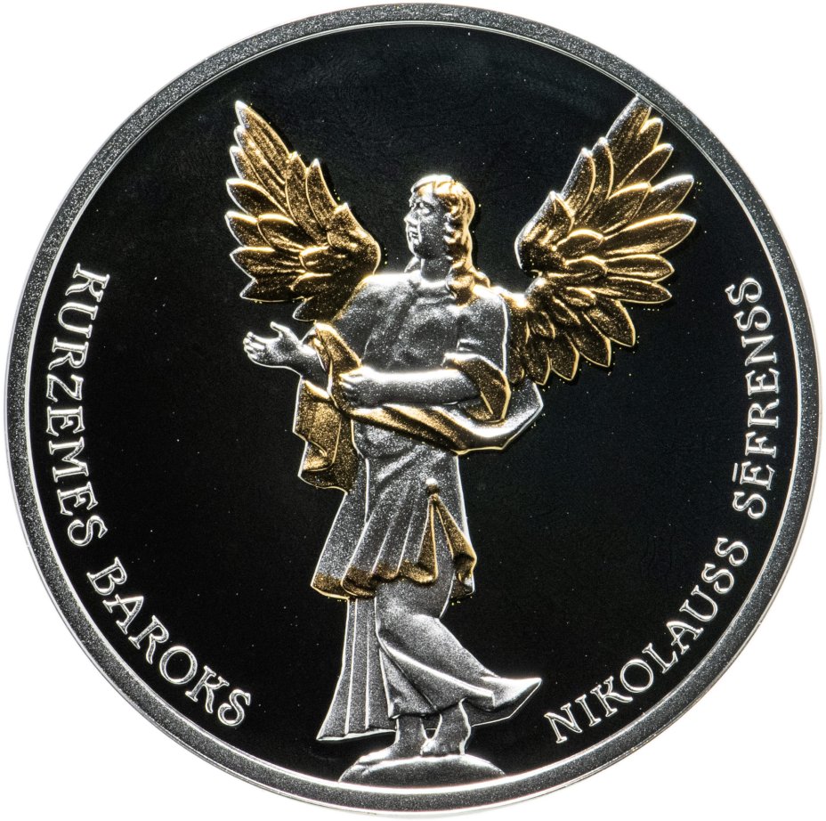 купить Латвия  5 евро 2014 "Курземское барокко" в футляре с сертификатом