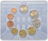 Купить Италия 2011 официальный годовой набор евро из 9 монет в буклете