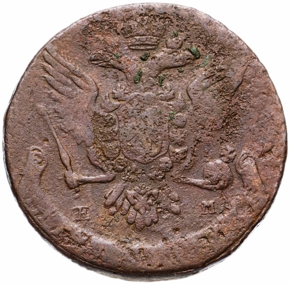 Монета 1764 года Екатерина