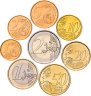 Купить Сан-Марино набор из 8 монет евро 2017-2025