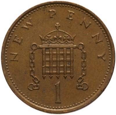 купить Великобритания 1 пенни 1979