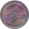 Купить Германия 2 рейхспфеннига (reichspfennig) 1925 A  знак монетного двора "A" — Берлин