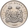 Купить Сьерра-Леоне 1 доллар (dollar) 2001 «Большие кошки мира - Чёрная пантера» цветная