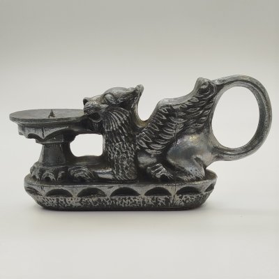 купить Подсвечник "Грифон", силумин, литье, СССР, 1980-1990 гг.