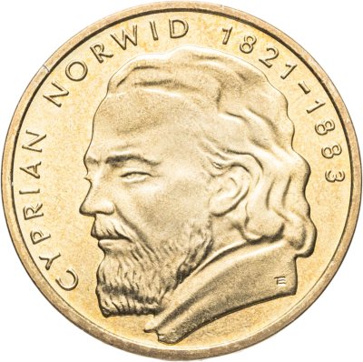 купить Польша 2 злотых (zlote) 2013 130 лет со дня смерти Циприана Камиля Норвида