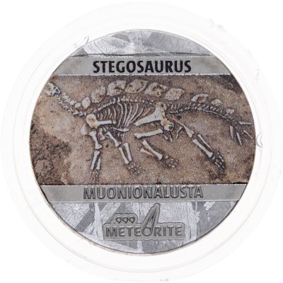 купить Остров Ниуэ 5 центов 2020 "Ископаемые на метеорите: Стегозавр" с сертификатом