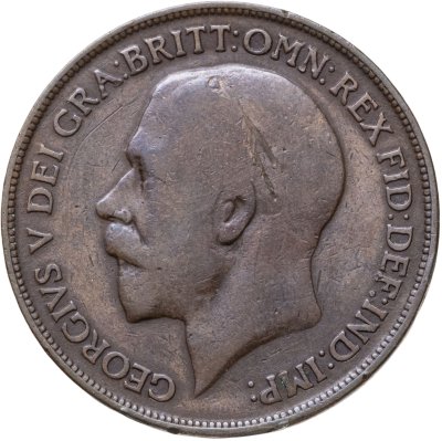 купить Великобритания 1 пенни (penny) 1915