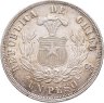 Купить Чили 1 песо (peso) 1883