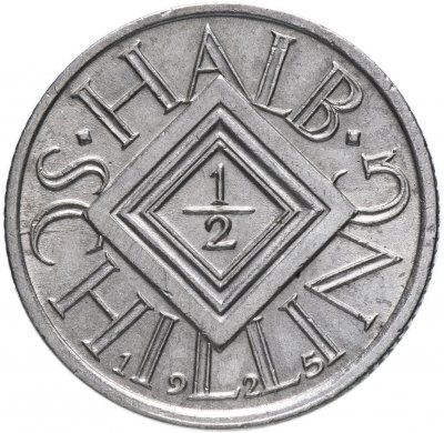купить Австрия 1/2 шиллинга (shilling) 1925