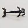 Купить Вешалка-крючок "Кошка", латунь, крашение, СССР, 1970-1990 гг.