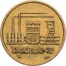 Купить Саар 10 франков (francs) 1954