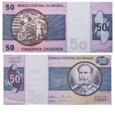 купить Бразилия 50 крузейро 1970 - 1980 год (Pick 194b)
