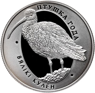 купить Беларусь 1 рубль 2011 "Птица года - Большой кроншнеп"