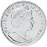 Купить Остров Мэн 1 крона 2005 200 лет Трафальгарскому сражению - Адмирал Горацио Нельсон