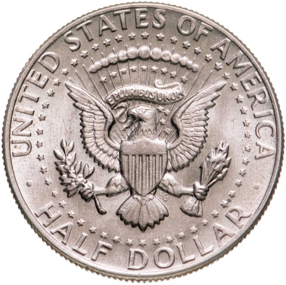 США 50 центов (1/2 доллара, half dollar) 1977 D Kennedy Half Dollar ...